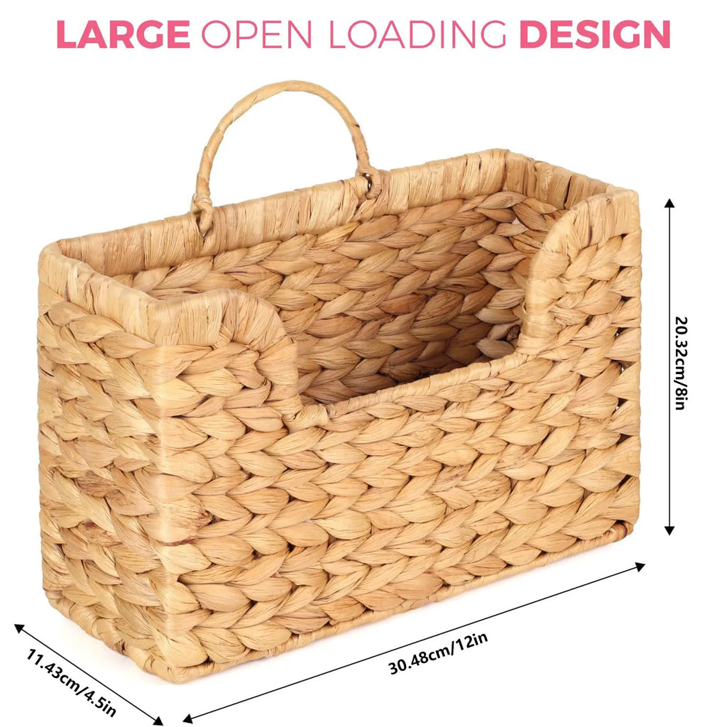 Woven wall basket, supplier photo